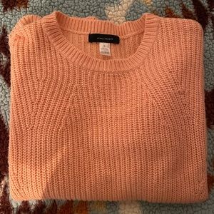 Atmosphere orange sweater SIZE small